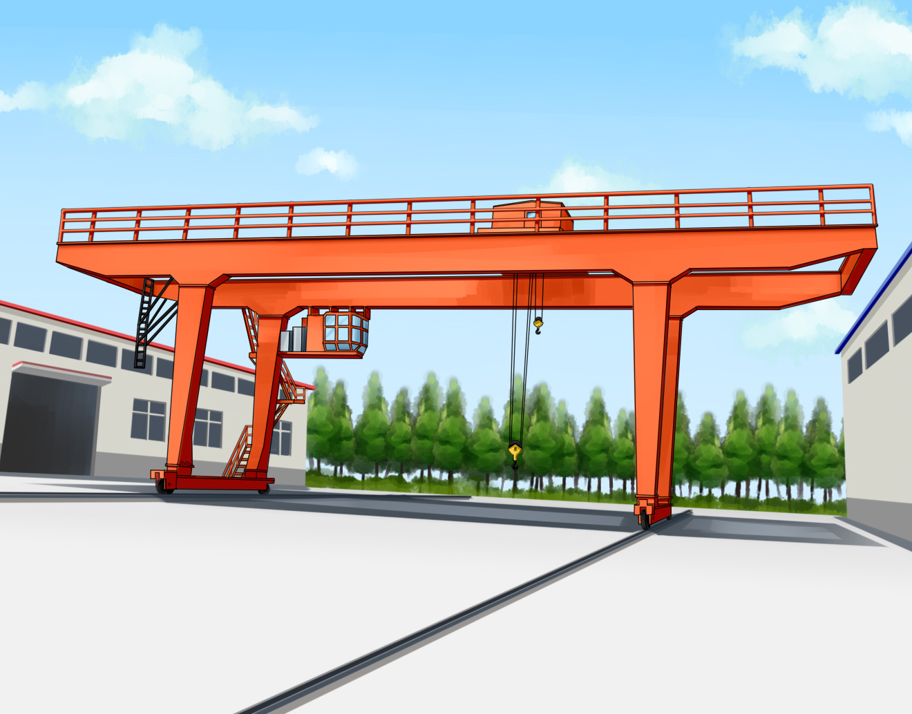 <b>湖北潜江门式起重机厂家龙门吊液压系统故障解</b>